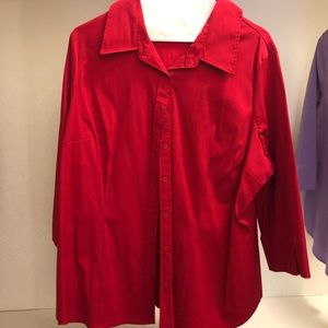 Apt 9 1x button down blouse